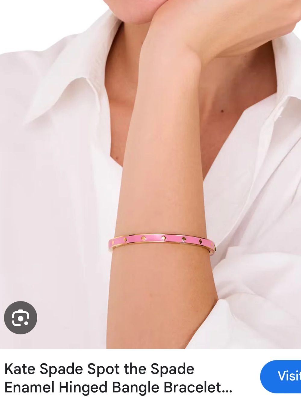 kate spade pink bracelet